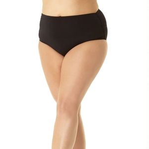 NWT Anna Cole Convertible Swim Bottom XXL